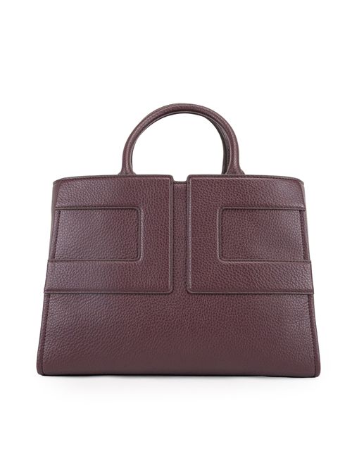 Shopper effetto pelle con logo Elisabetta Franchi | BS34A56E2EA4